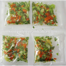 Dried vegetable for instant noodle